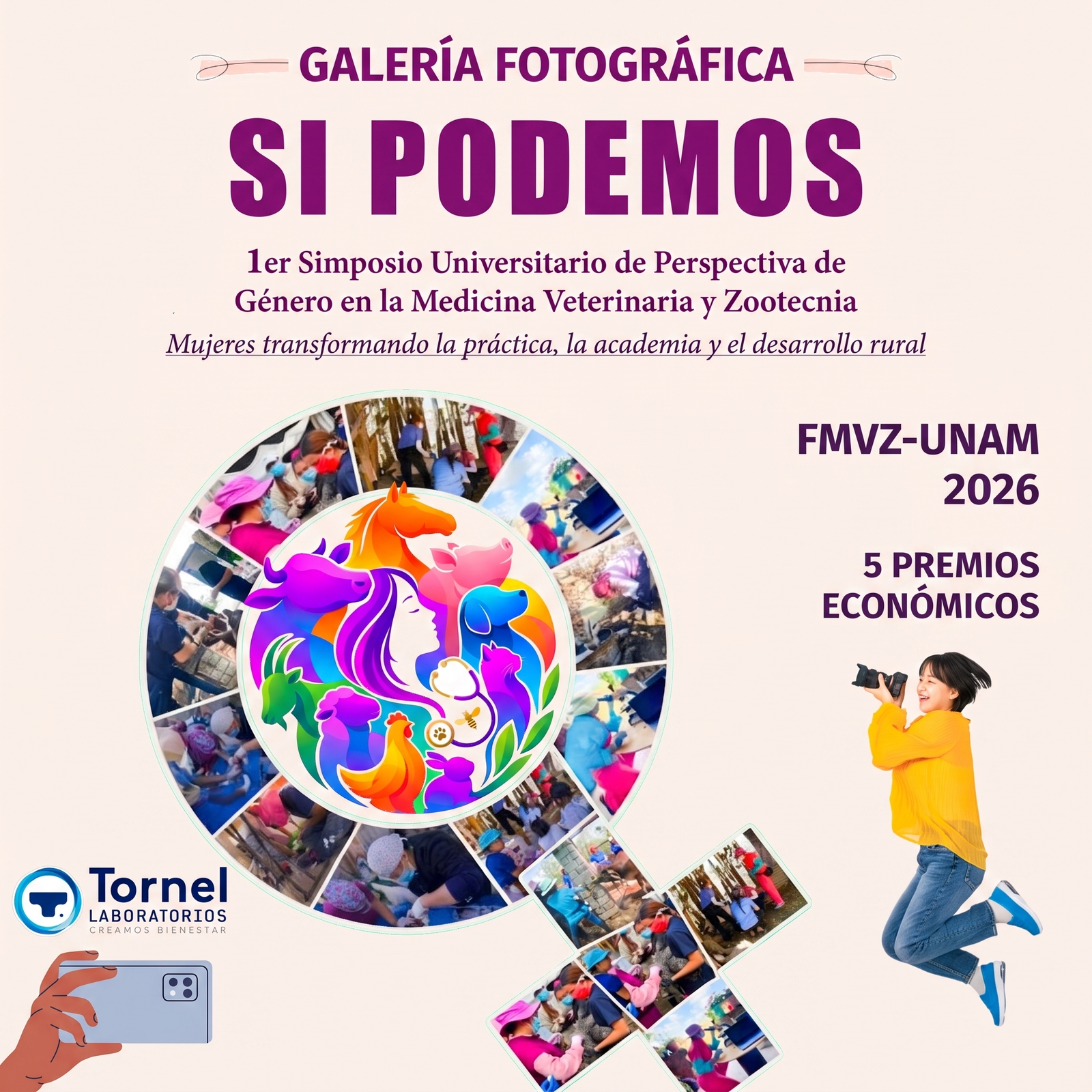 Cartel oficial del Concurso de Fotografía SÍ PODEMOS